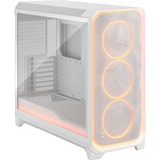 Fractal Design Meshify 3 XL Ambience Pro RGB Clear Tint , Big-Tower-Gehäuse weiß, Tempered Glass