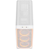 Fractal Design Meshify 3 XL Ambience Pro RGB Clear Tint , Big-Tower-Gehäuse weiß, Tempered Glass