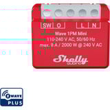 Shelly  Wave 1PM Mini, Relais rot