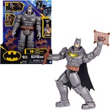 Spin Master Batman 30 cm Deluxe-Actionfigur mit Schlag- und Wurffunktion, Spielfigur 5 Ausrüstungsgegenstände, Licht- und Soundeffekte