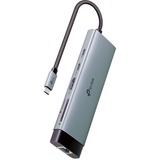 TP-Link UH9120C USB-C 9-Port Hub, Dockingstation grau/schwarz