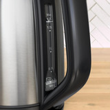 Tefal KO5S0DE Subito , Wasserkocher edelstahl/schwarz, 2.400 Watt, 1,7 Liter