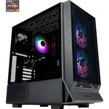 Thermaltake Toughline Air C300A, Gaming-PC schwarz/transparent, Windows 11 Home 64-Bit