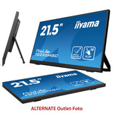 iiyama ProLite T2255MSC-B1, LED-Monitor 54.5 cm (21.5 Zoll), schwarz, Full HD, IPS, HDMI, DisplayPort