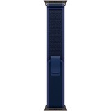 Apple 49 mm Trail Loop, Uhrenarmband dunkelblau/schwarz, Größe S/M