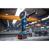 Bosch PRO Akku-Winkelschleifer BITURBO GWS 18V-15 PSC Professional solo, Ø 125mm blau/schwarz, ohne Akku und Ladegerät, in L-BOXX