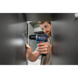 Bosch Professional Akku-Bohrschrauber GSR 12V-32 Professional, 12Volt blau/schwarz, Li-Ionen Akku 2,0Ah + 4,0Ah, 40-teiliges Zubehör-Set, L-BOXX