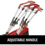 EINHELL Power X-Change Akku-Rasenmäher GE-CM 36/37 Li, 36Volt (2x18V) rot/schwarz, 2x Li-Ionen Plus Akku 4,0Ah