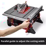 EINHELL Power X-Change Akku-Tischkreissäge TE-TS 36/8 T Li-Solo, 36Volt (2x18V) rot/schwarz, ohne Akku und Ladegerät