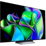 LG OLED65C31LA, OLED-Fernseher 163.9 cm (65 Zoll), schwarz/dunkelsilber, UltraHD/4K, HDR, SmartTV, 100Hz Panel