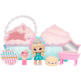 MGA Entertainment Yummiland Beauty Bag Playset + Lip Gloss Doll - Cupcake Beauty Bag, Spielfigur 