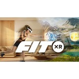 Meta Quest 3S 128 GB + Activity-Schlaufen + 3 Monate FitXR Bundle, VR-Brille weiß/schwarz, All-in-One-Gamingsystem, inkl. Batman: Arkham Shadow