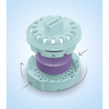 PLAYMOBIL 71777 JUNIOR & Tinti: Bunter Badespaß Adventskalender, Konstruktionsspielzeug 