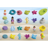 PLAYMOBIL 71777 JUNIOR & Tinti: Bunter Badespaß Adventskalender, Konstruktionsspielzeug 