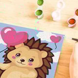 Ravensburger CreArt - Herziger Igel, Malen 