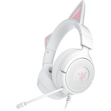 Razer Kraken Kitty V3 X White, Gaming-Headset weiß/rosa, 3,5-mm-Klinkenstecker