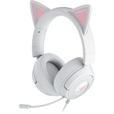 Razer Kraken Kitty V3 X White, Gaming-Headset weiß/rosa, 3,5-mm-Klinkenstecker