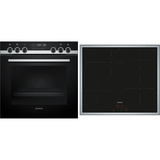 Siemens PQ521IB02, Herdset schwarz/silber