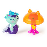 Spin Master Gabby's Dollhouse: Der Film -  Merkätzchen & Kitty Jellyfish Figuren-Set, Spielfigur 