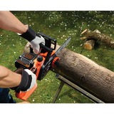 BLACK+DECKER Akku-Kettensäge GKC1825L20, 18 Volt  orange/schwarz, Li-Ionen Akku 2,0 Ah