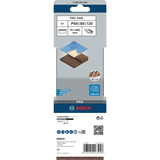 Bosch PRO X440 Schleifband-Set, 75x480mm, K60 / 80 / 100 3-teilig