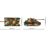 COBI PzKpfw IV Ausf. G, Konstruktionsspielzeug Maßstab 1:28