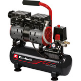 EINHELL Kompressor TE-AC 110/6 Silent Plus schwarz/rot, 550 Watt