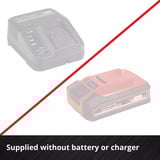 EINHELL Power X-Change Akku-Stichsäge TE-JS 18/100 Li - Solo, 18Volt rot/schwarz, ohne Akku und Ladegerät