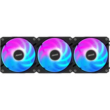 GIGABYTE AORUS EZ CHAIN FAN 120, Gehäuselüfter schwarz, 3er Pack, 120 mm