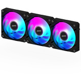 GIGABYTE AORUS EZ CHAIN FAN 120, Gehäuselüfter schwarz, 3er Pack, 120 mm