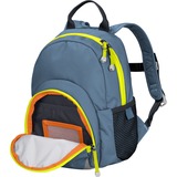 Jack Wolfskin BUTTERCUP, Rucksack blau/neon-gelb, 4,5 Liter