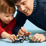 LEGO 60455 City Verfolgungsjagd mit dem Polizeimotorrad, Konstruktionsspielzeug 