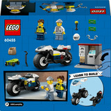 LEGO 60455 City Verfolgungsjagd mit dem Polizeimotorrad, Konstruktionsspielzeug 
