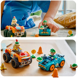 LEGO 72056 Super Mario Luigis & Bowser Jr.s Rennen, Konstruktionsspielzeug 