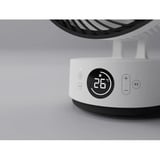 Meaco MeacoFan Sefte 8, Ventilator weiß, Tragbarer Tischventilator mit Akku