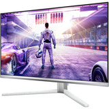 Philips Evnia 27M2N8500 QD-OLED, Gaming-Monitor 67.3 cm (26.5 Zoll), weiß, QHD, HDMI, DP, G-Sync-komp., Free-Sync, KI-Ambiglow, 360Hz Panel