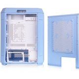 Thermaltake The Tower 600 Hydrangea Blue, Tower-Gehäuse hellblau, Tempered Glass x 3