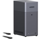 UGREEN DH2300 Bundle mit 2x Toshiba N300 4 TB (MN10ADA400ES), NAS schwarz
