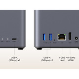 UGREEN DH2300 Bundle mit 2x Toshiba N300 4 TB (MN10ADA400ES), NAS schwarz