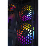ALTERNATE Gaming-PC Basic Edition • AMD Radeon™ 760M • AMD Ryzen™ 5 8600G • 32 GB RAM schwarz/transparent, Windows 11 Home 64-Bit