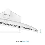 BenQ EW2790U Premium, LED-Monitor 68.6 cm (27 Zoll), weiß, UltraHD/4K, IPS, HDMI, USB-C, USB-Hub