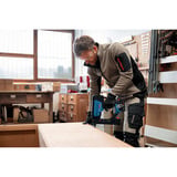 Bosch Professional Akku-Holztacker GTH 18V-38 2M Professional solo, 18Volt, Elektrotacker blau/schwarz, ohne Akku und Ladegerät, in L-BOXX