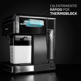Cecotec Power Instant-ccino 20 Touch Serie Nera, Espressomaschine schwarz/edelstahl (gebürstet)