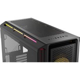 Corsair iCUE LINK 5000T LX RGB , Tower-Gehäuse schwarz, Tempered Glass