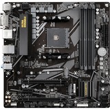 GIGABYTE B550M DS3H, Mainboard schwarz/grau