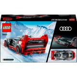 LEGO 76921 Speed Champions Audi S1 e-tron quattro Rennwagen, Konstruktionsspielzeug 