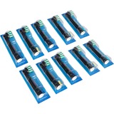 Oral-B Oral-B Pro CrossAction Aufsteckbürsten 10er schwarz, Frustfreie Umverpackung