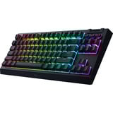 Razer BlackWidow V4 TKL HyperSpeed, Gaming-Tastatur schwarz, DE-Layout, Razer Orange