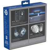 SteelSeries Arctis Nova 3P Wireless White, Gaming-Headset weiß, Für Playstation, Bluetooth, WiFi, Mobile App Control