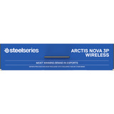 SteelSeries Arctis Nova 3P Wireless White, Gaming-Headset weiß, Für Playstation, Bluetooth, WiFi, Mobile App Control